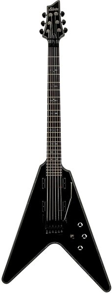 open zoom image for Schecter V1FR Hellraiser Electric Guitar with Floyd Rose, Black