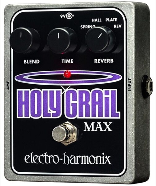 open zoom image for Electro-Harmonix Holy Grail MAX Variable Reverb Pedal, New, Main