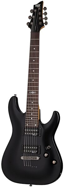 open zoom image for SGR by Schecter C7 Electric Guitar (7-String, with Gig Bag), Gloss Black