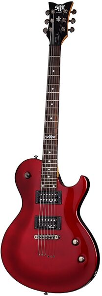 open zoom image for SGR by Schecter Solo 6 Electric Guitar with Gig Bag, Metallic Red