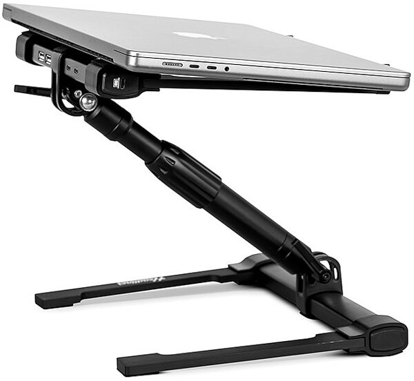 Headliner Gigastand Supporto Per Laptop Regolabile – In Acciaio/alluminio, Per DJ E Musicisti, Pieghevole Con Custodia, Fino A 17'' - 2