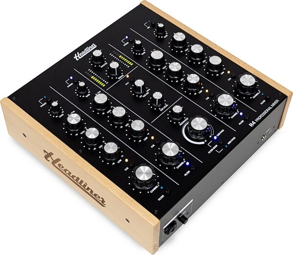 open zoom image for Headliner R4 Rotary DJ Mixer, 4-Channel, New, Main Side