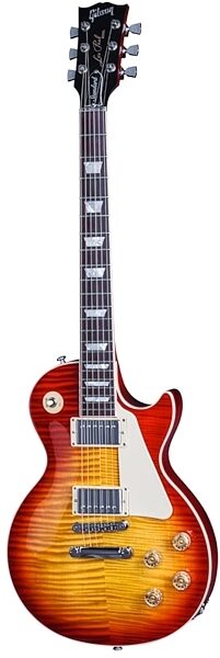 open zoom image for Gibson 2016 HP Les Paul Standard Plus Electric Guitar (with Case), Heritage Cherry Sunburst