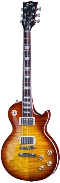 open zoom image for Gibson 2016 HP Les Paul Standard Plus Electric Guitar (with Case), Tea Burst