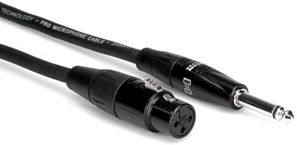 open zoom image for Hosa HMIC-HZ Pro Microphone Cable XLR3-F to 1/4", 5 foot, Action Position Back