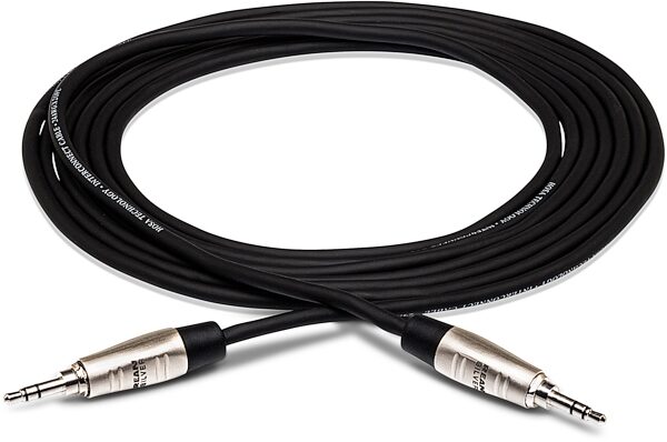 open zoom image for Hosa HMM Mini Stereo TRS Cable, 3 foot, HMM-003, Main