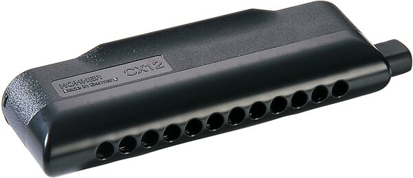 open zoom image for Hohner 7545 CX-12 Chromatic Harmonica, Key of E, Open Box (Like New), Action Position Back