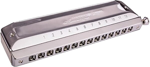 open zoom image for Hohner Meisterklasse Chromatic Harmonica, Key of C, Action Position Back