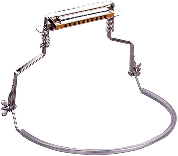 open zoom image for Hohner HH01 10-Hole Harmonica Holder, New, Action Position Back