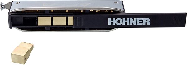 open zoom image for Hohner Ace 48 Chromatic 12-Hole Harmonica, New, Action Position Back