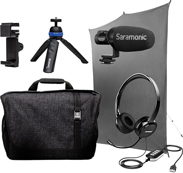 open zoom image for Saramonic Home Base Professional AV Telecommuter Kit, New, Main