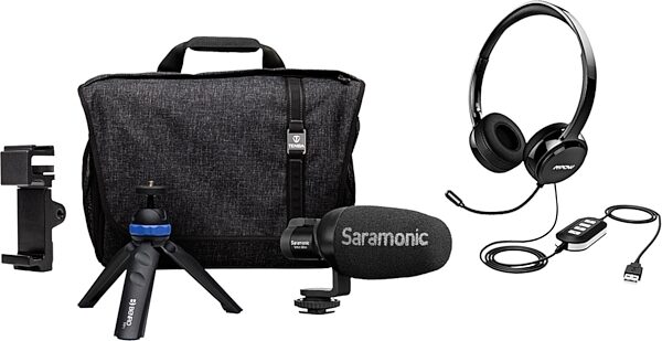 open zoom image for Saramonic Home Base Personal AV Telecommuter Kit, New, Package Contents