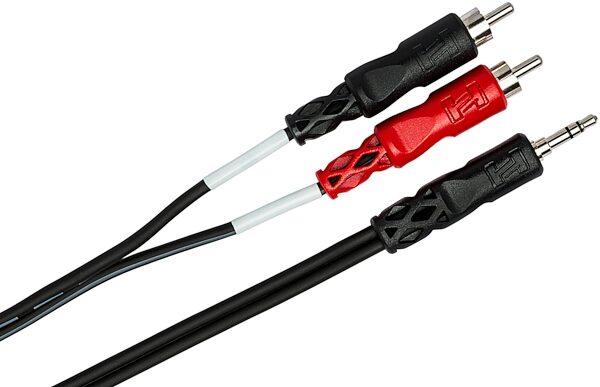 open zoom image for Hosa CMR-200 1/8" Stereo to Dual RCA Cable, 3 foot, CMR-203, Main