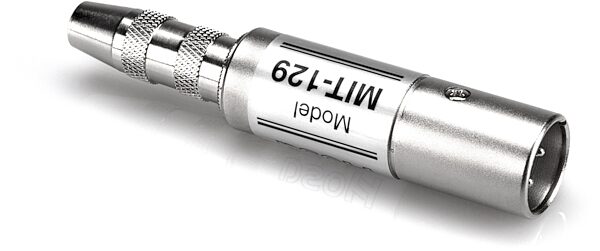 open zoom image for Hosa MIT-129 Female TS 1/4" to XLR Male Impedance Transformer, New, Main