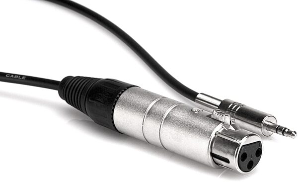 open zoom image for Hosa MIT-156 Impedance Matcher Transformer, XLR-3F to 1/8" TRS, New, Main