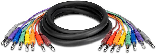open zoom image for Hosa CSS-800 Balanced Snake (1/4" TRS to 1/4" TRS), 1 meter, CSS-801, Action Position Back