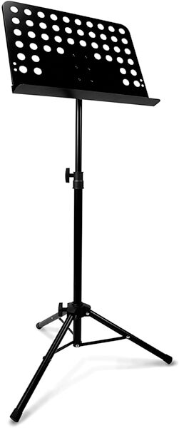 open zoom image for Hosa MUS-439 Conductor Style Folding Music Stand, New, Action Position Back