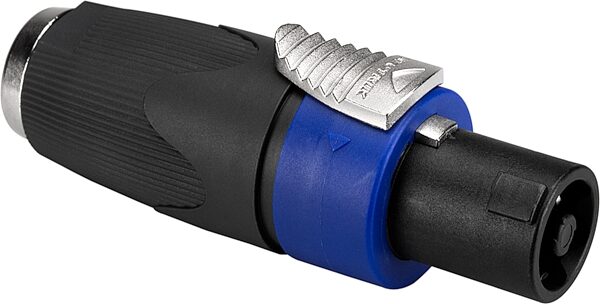 open zoom image for Neutrik NA4LJX Female TS 1/4" to Speakon Speaker Adapter, Action Position Back