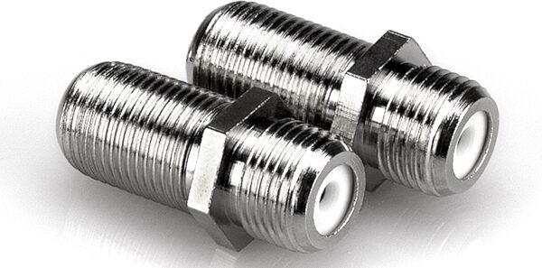open zoom image for Hosa NFF-339 75-ohm Female to Female Couplers, 2-Pack, Action Position Back