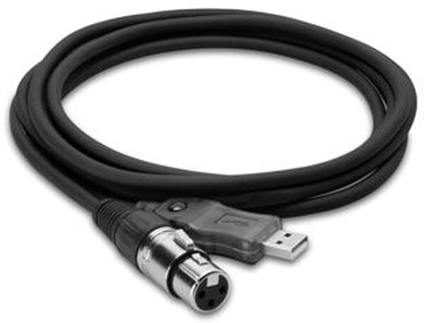 open zoom image for Hosa UXA-110 Tracklink Microphone XLR to USB Interface, New, Action Position Back