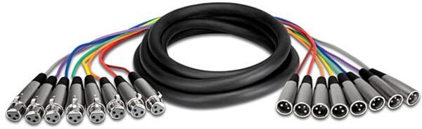 open zoom image for Hosa XLR-800 Balanced Audio Snake (XLR Female to XLR Male), 2 meter, XLR-802, Action Position Back