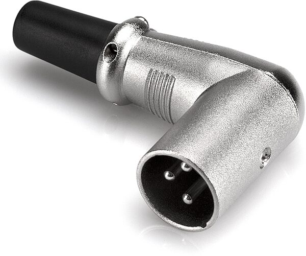 open zoom image for Hosa XRR-318M XLR Male Right Angle Connector, New, Action Position Back