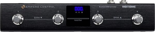 open zoom image for Hotone Ampero Control Bluetooth MIDI Foot Controller, New, Action Position Back
