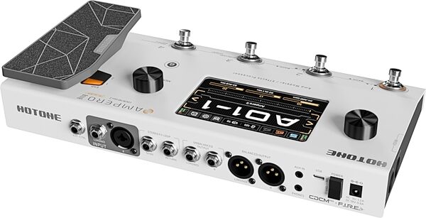 open zoom image for Hotone Ampero II Amp Modeler and Effects Processor, New, Action Position Back