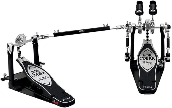 open zoom image for Tama HP900PWN Iron Cobra Power Glide Double Bass Drum Pedal (with Case), Chrome, Main