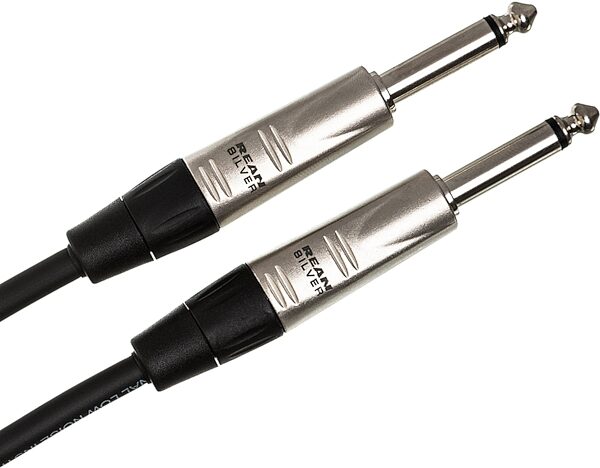open zoom image for Hosa HPP-000 Pro REAN 1/4-Inch TS to 1/4-Inch TS Unbalanced Interconnect Cable, 3 foot, HPP-003, Action Position Back