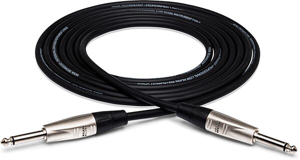 open zoom image for Hosa HPP-000 Pro REAN 1/4-Inch TS to 1/4-Inch TS Unbalanced Interconnect Cable, 3 foot, HPP-003, Main