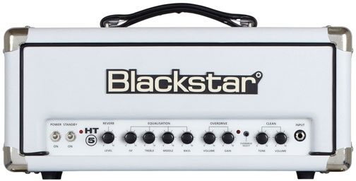 open zoom image for Blackstar HT-5RH Guitar Amplifier Head (5 Watts), Arctic White