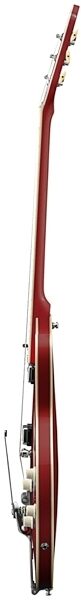 open zoom image for Hofner HVS-CLBLO Verythin Single Cutaway Electric Guitar (with Case), Red - Side