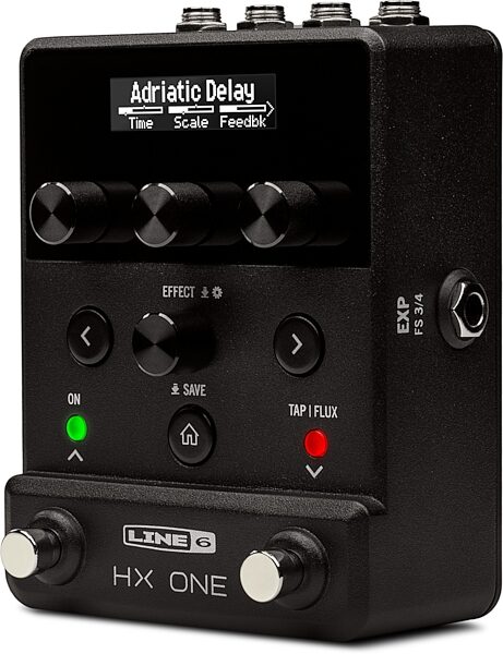 open zoom image for Line 6 HX One Stereo Effect Pedal, New, Action Position Back