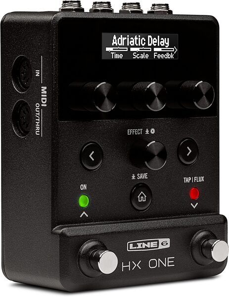 open zoom image for Line 6 HX One Stereo Effect Pedal, New, Action Position Back