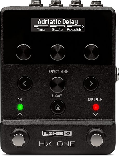 open zoom image for Line 6 HX One Stereo Effect Pedal, New, Action Position Back