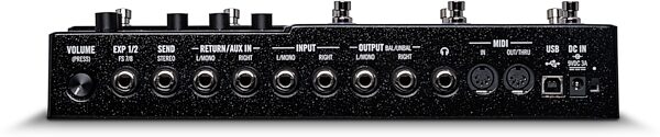 open zoom image for Line 6 HX Stomp XL Multi-Effects Processor Pedal, Black, Angled Front
