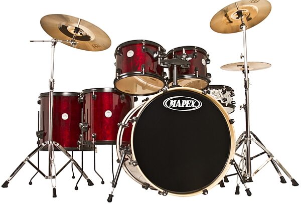 open zoom image for Mapex HZB628SJ Horizon Birch Drum Shell Kit, 6-Piece, Cherry
