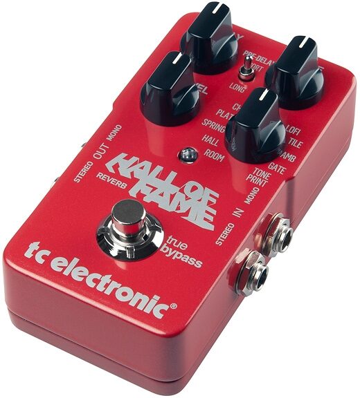 open zoom image for TC Electronic Hall of Fame Reverb Pedal, Angle