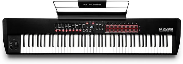 open zoom image for M-Audio Hammer 88 Pro USB MIDI Keyboard Controller, New, Action Position Back