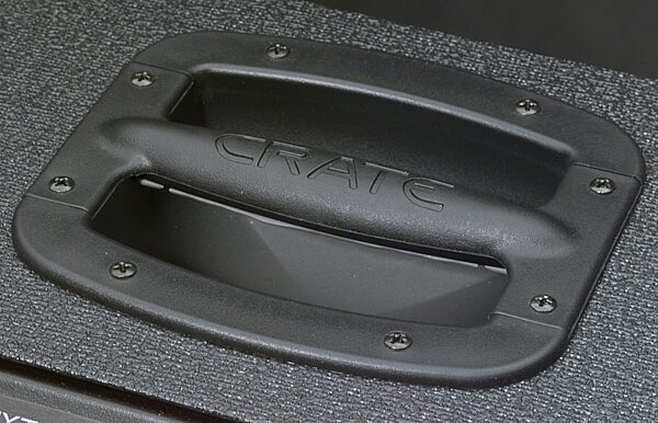 open zoom image for Crate Guitar Amplifier Half Stack with GLX1200H Head and G412SL Cabinet, Handle Closeup