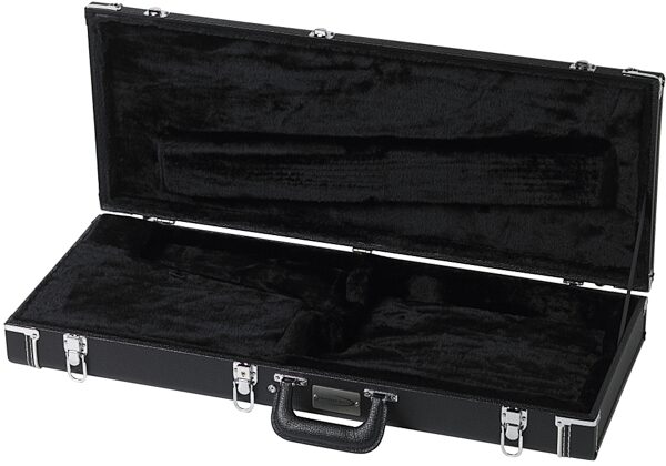 open zoom image for Traveler Guitar Hardshell Case, Black - Empty