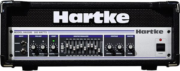 open zoom image for Hartke 5500 Bass Amplifier Head (500 Watts), Main