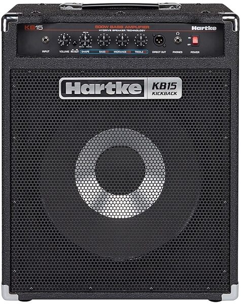open zoom image for Hartke KB15 Kickback Bass Combo Amplifier, New, Front
