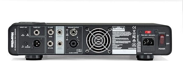 open zoom image for Hartke LX8500 Bass Guitar Amplifier Head (800 Watts), Black, Action Position Front