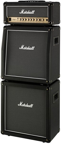 open zoom image for Marshall Haze Guitar Amplifier Full Stack with MHZ15 Head and MHZ112A, MHZ112B Cabinets, Main