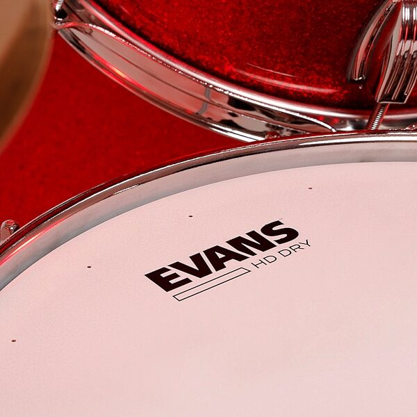open zoom image for Evans Genera HDD Dry Coated Snare Drumhead, 8 inch, Action Position Back