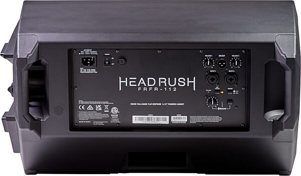 open zoom image for HeadRush FRFR112 MKII Bluetooth Powered Speaker Cabinet (2500 Watts), New, Action Position Back