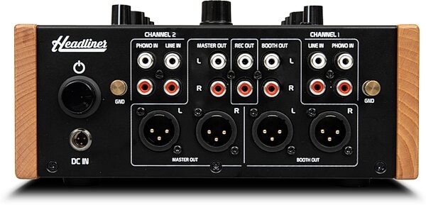 open zoom image for Headliner R2 2-Channel Rotary DJ Mixer, New, Action Position Back