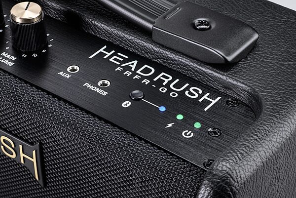open zoom image for HeadRush FRFR-GO Rechargeable Bluetooth Amplifier, New, Action Position Back